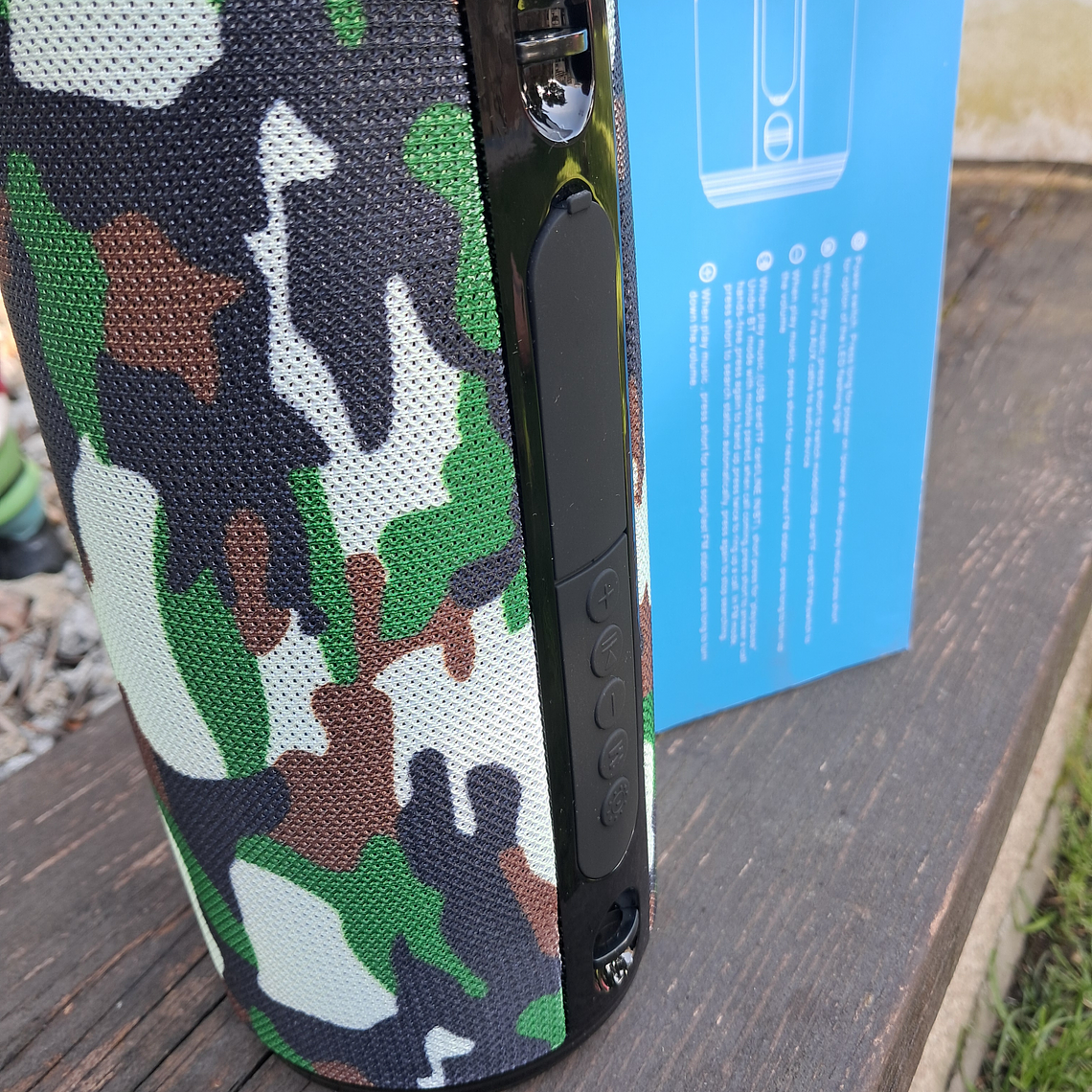 Coluna Bluetooth T&G com 25cm 7