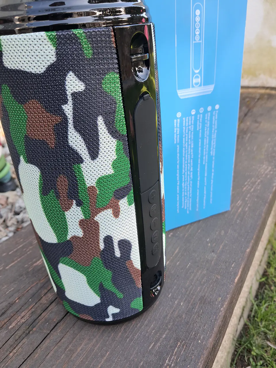 Coluna Bluetooth T&G com 25cm 7