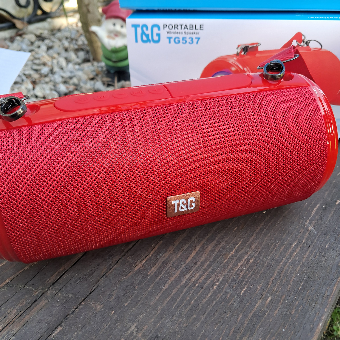 Coluna Bluetooth T&G com 25cm 9