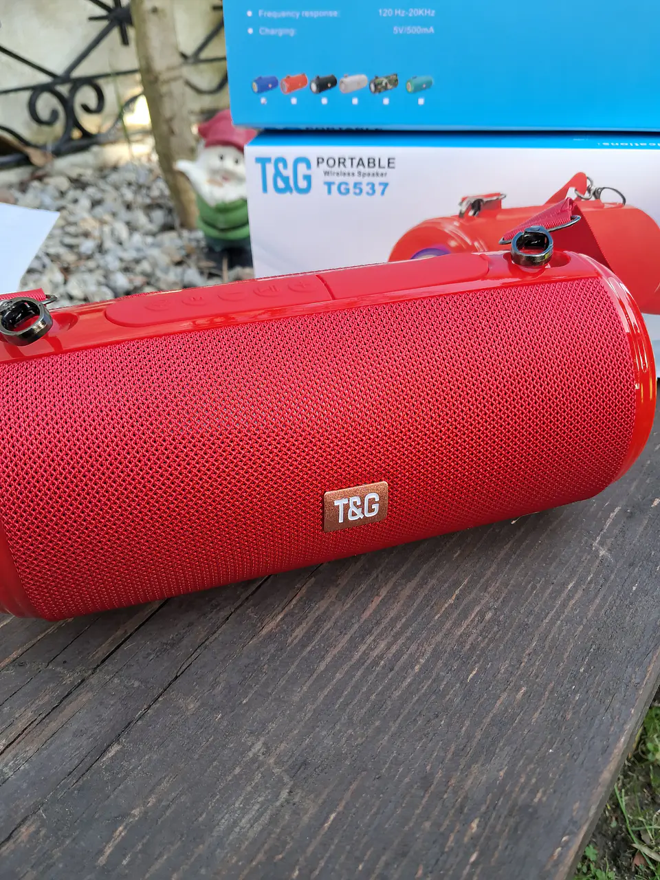 Coluna Bluetooth T&G com 25cm 9