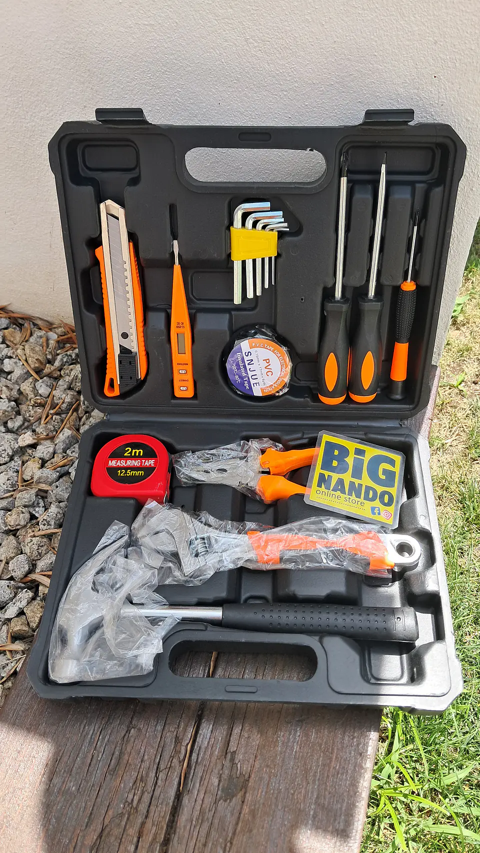 Kit de Ferramentas Básicas de 16 Peças, com mala (novo) 1