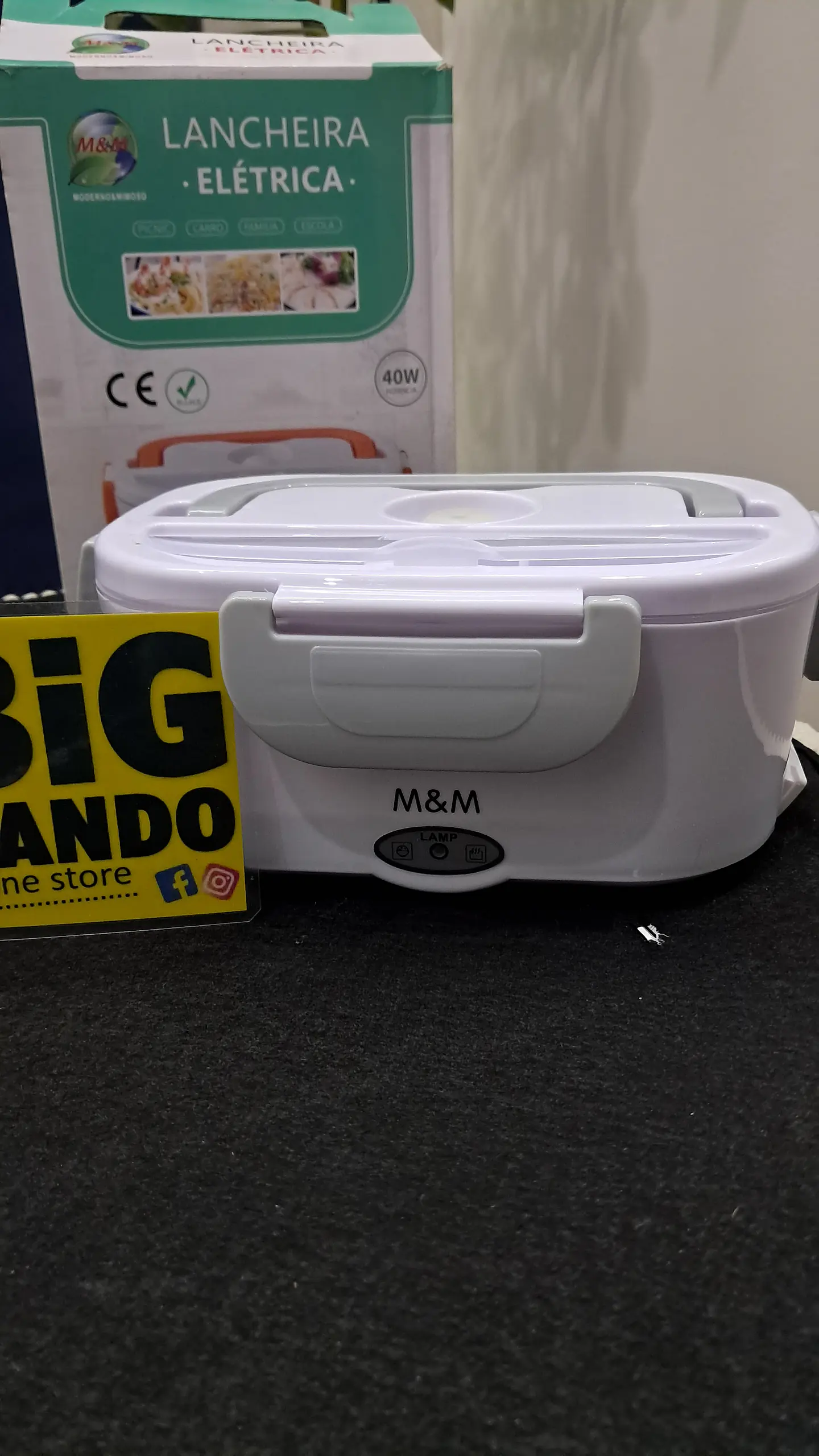 Lancheira Eléctrica para ligar a 220v ou ao carro 1