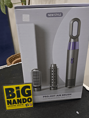 Escova Secadora Modeladora OEM Hot 3 em 1