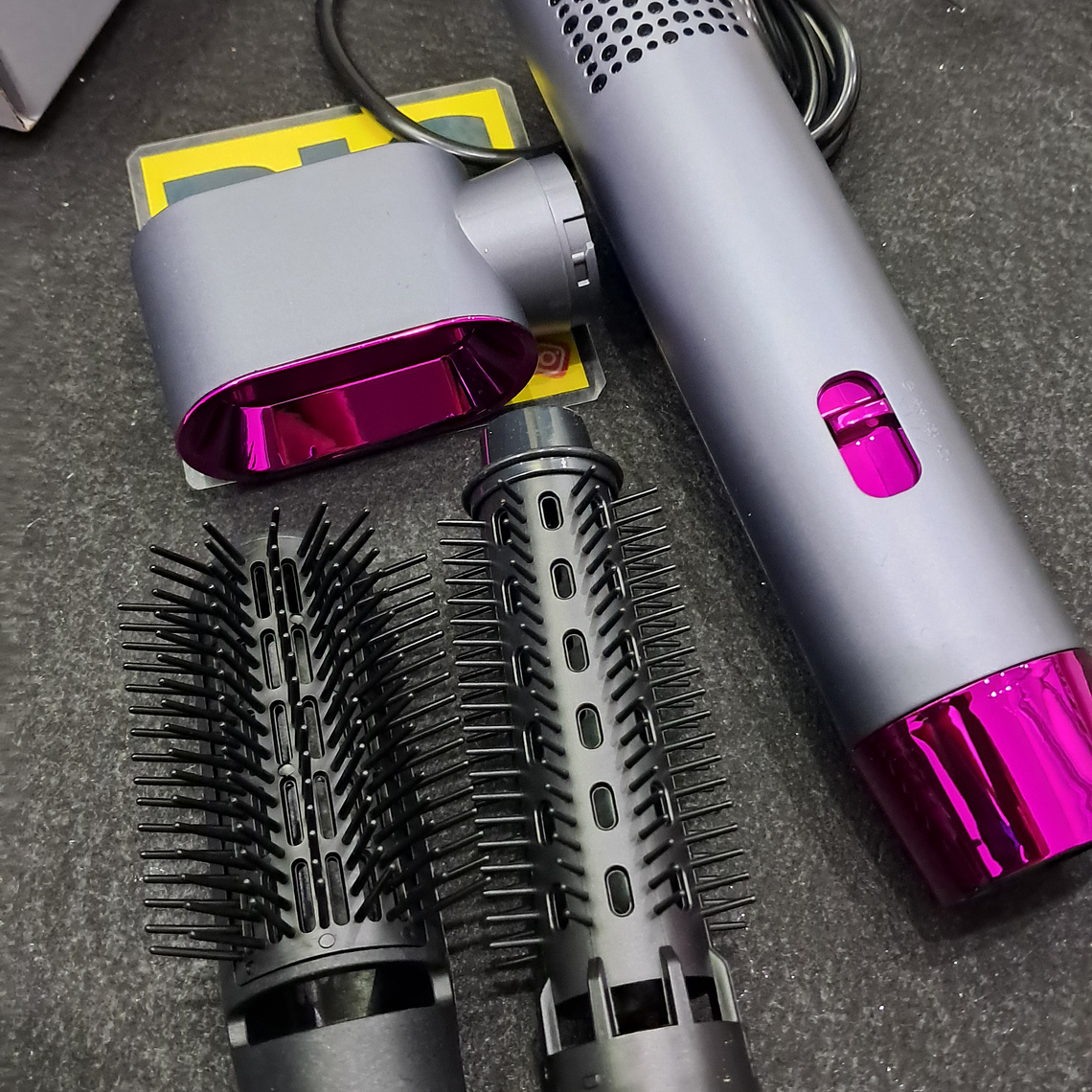 Escova Secadora Modeladora OEM Hot 3 em 1 5