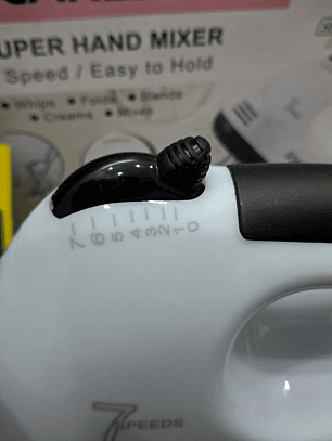 Batedor manual 7 velocidades 