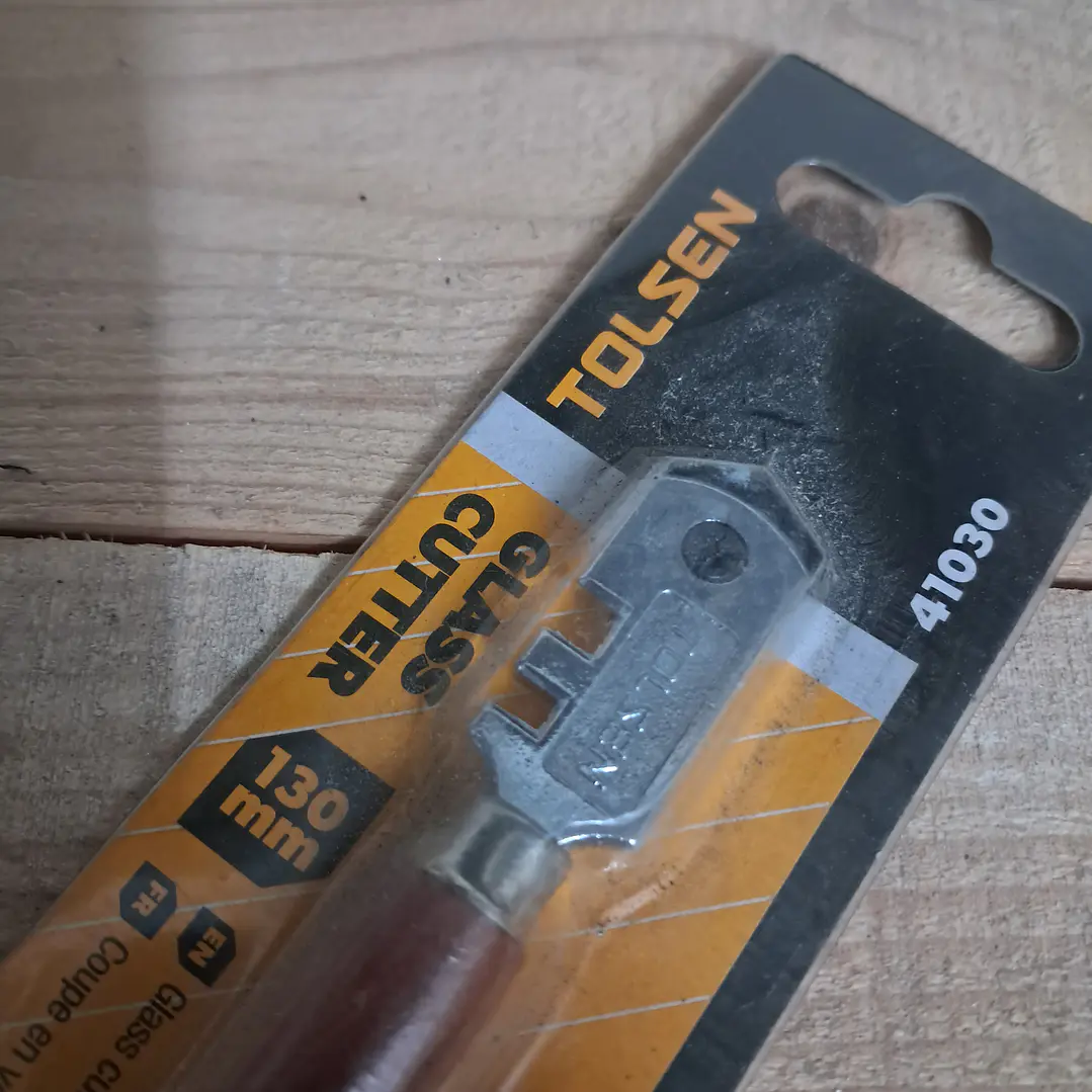 cortador de vidro Tolsen de 130 mm 2