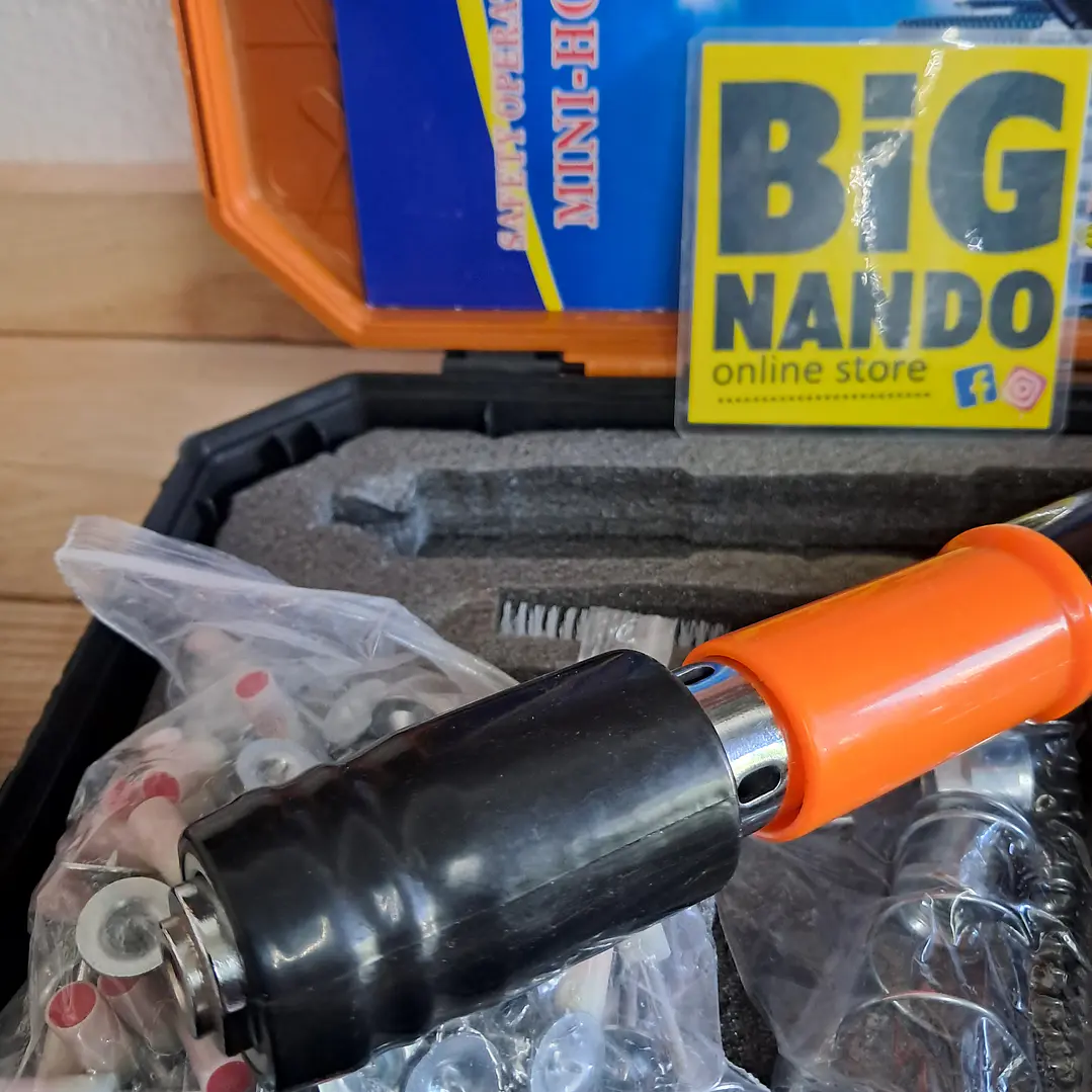 Pistola de pregos + 200 pregos de oferta  4