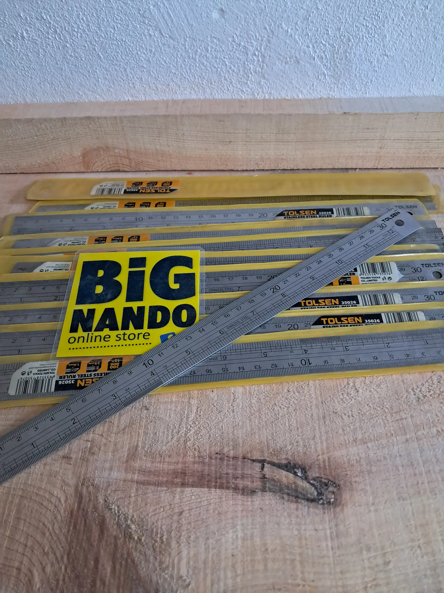 Régua de aço inoxidável 30 cm 3