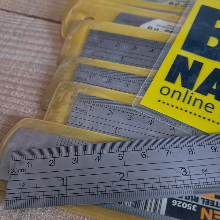 Régua de aço inoxidável 30 cm 5