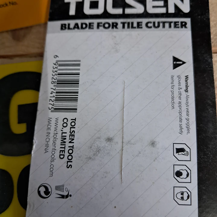 lâmina de substituição para cortador de azulejos da marca Tolsen. 3