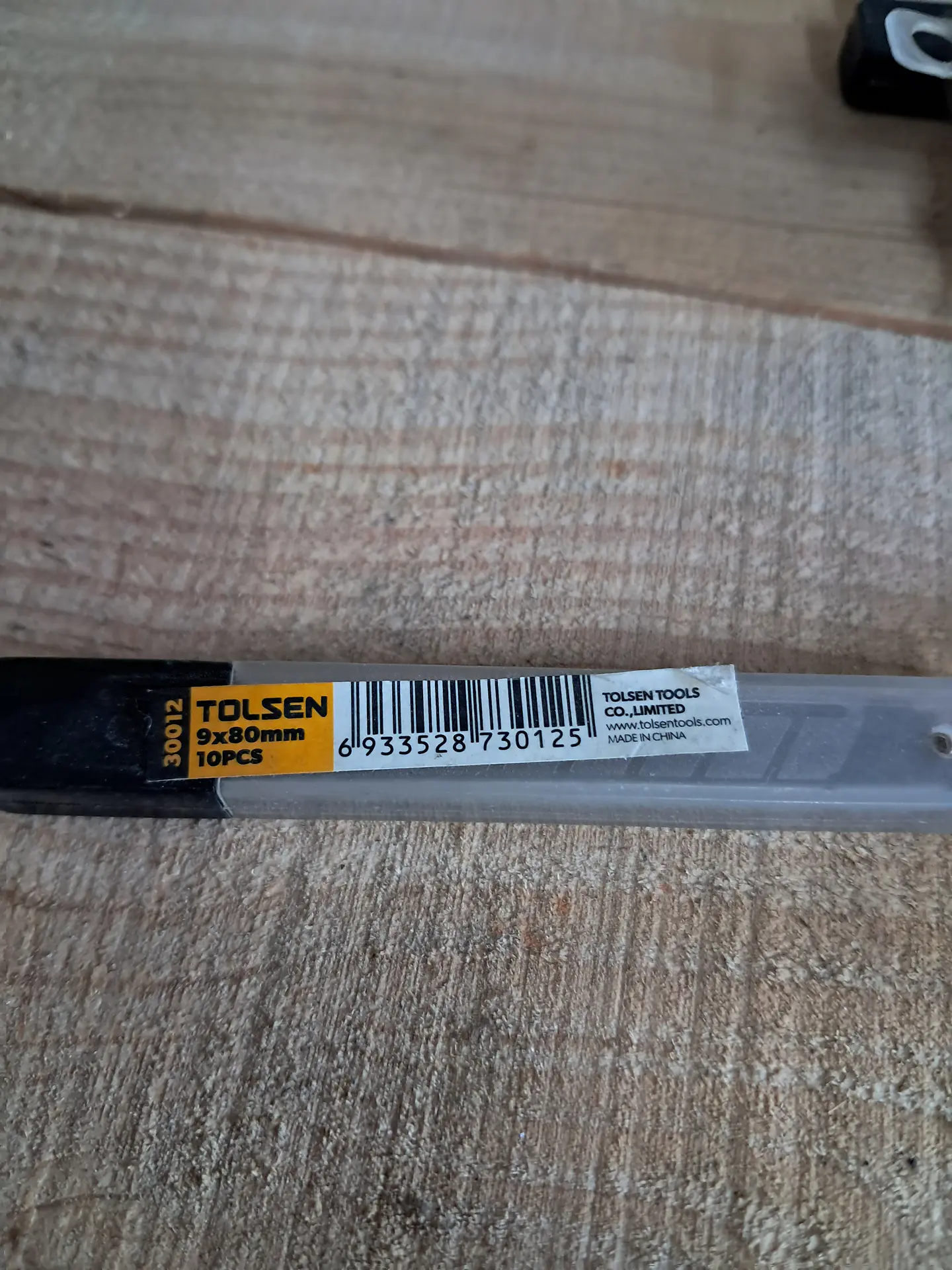 conjunto de 10 lâminas de reposição para x-ato (cutter) da marca Tolse 3