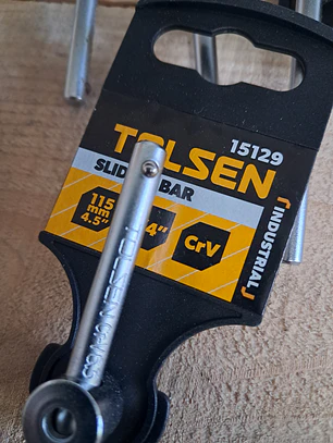  barra deslizante Tolsen Industrial (SKU 15129). 