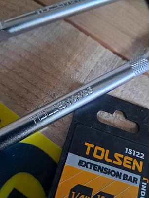 Extensão de roquete 1/4 Tolsen 