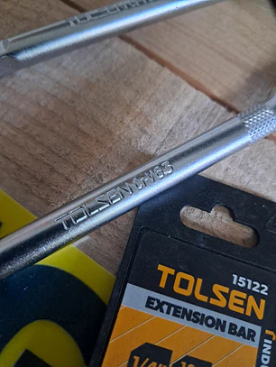 Extensão de roquete 1/4 Tolsen 