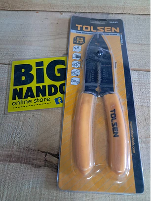 alicate de decapagem de fios Tolsen Industrial, modelo 38052. 