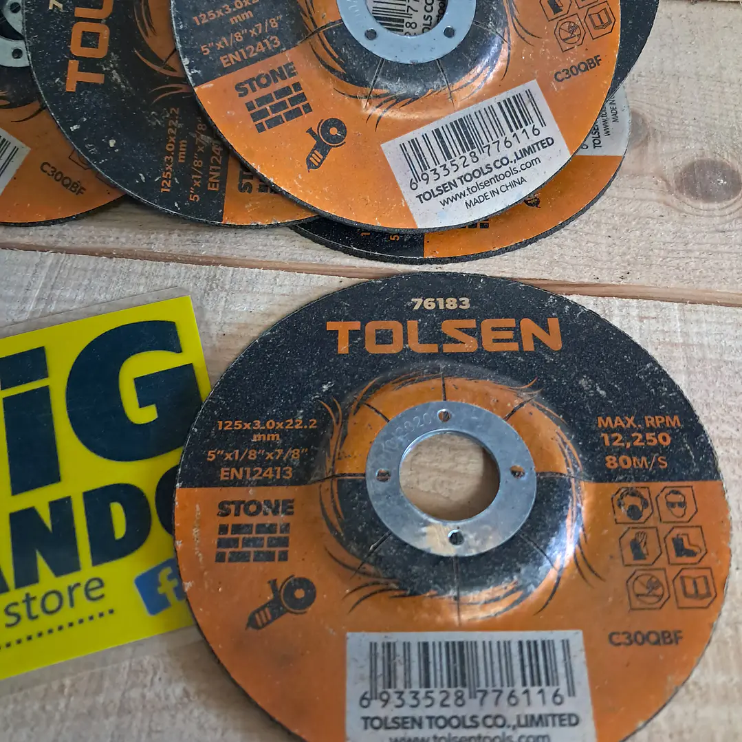 disco de corte para pedra da marca Tolsen, modelo 76183.  6