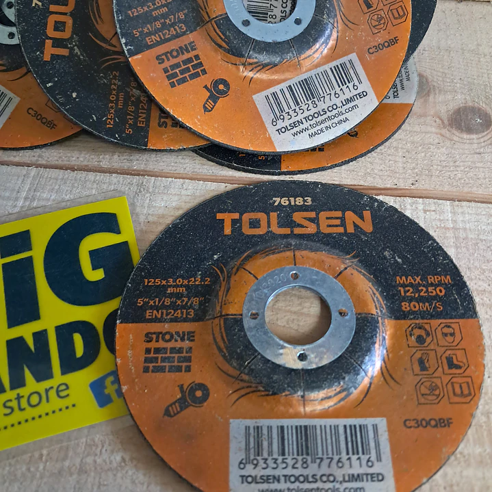 disco de corte para pedra da marca Tolsen, modelo 76183.  6