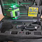 Nivel lazer 16 linhas verde ,2 batarias, tripé e mala de transporte - Thumbnail 1