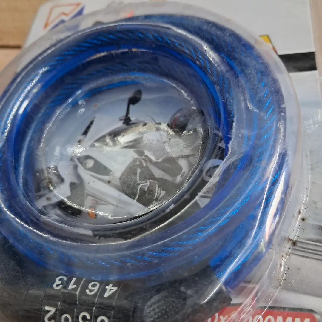 cadeado de cabo de aço  1000MM 2