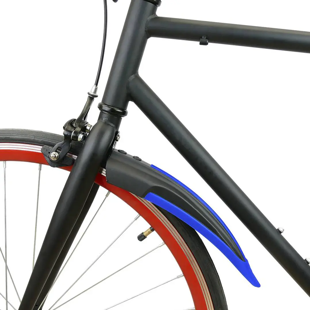 Guarda-lamas dianteiro e traseiro para bicicleta de montanha. 6