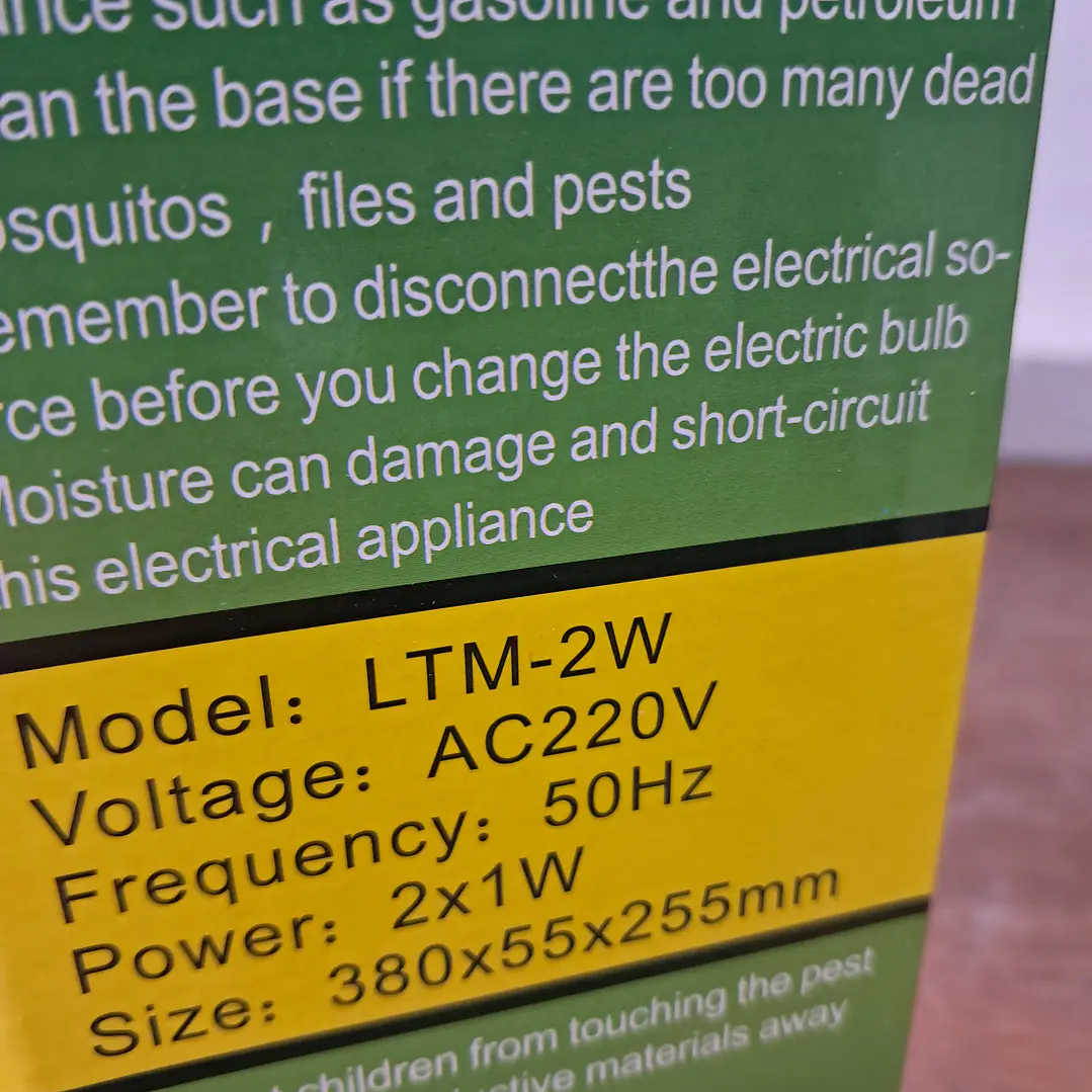 Mata moscas elétrico e mosquitos 4