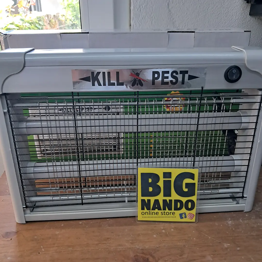 Mata moscas elétrico e mosquitos 5