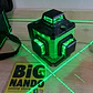 Nível laser 16 linhas 3D + tripé + 2 baterias + comando + Mala  - Thumbnail 5