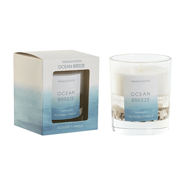 VELA PERFUMADA HOME ESPRIT OCEAN BREEZE MEDITERRÂNEO 1