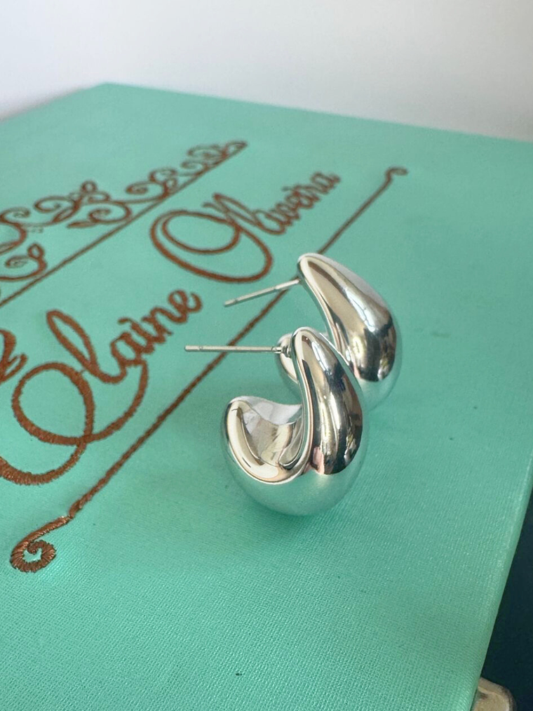 Brinco em Gota Prata 4