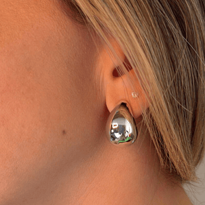 Brinco em Gota Prata