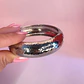 Bracelete Prateado Fosco Sofisticado - Thumbnail 2