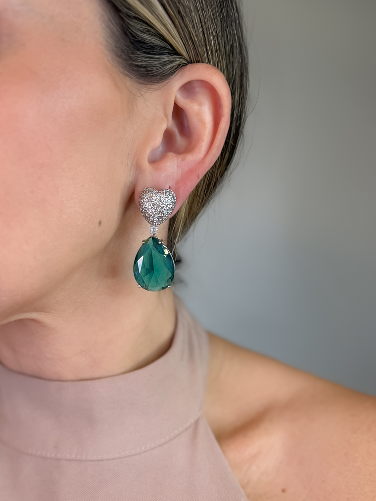 Brinco festa coração  1