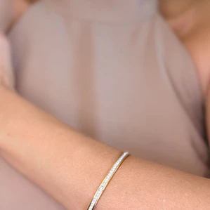 Bracelete Fino Zircônia 