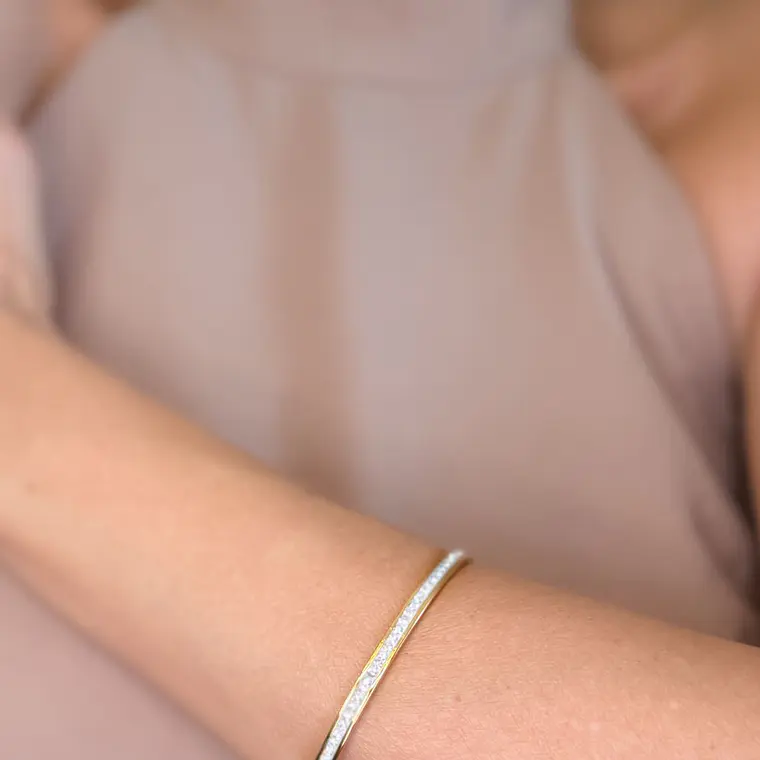 Bracelete Fino Zircônia  1