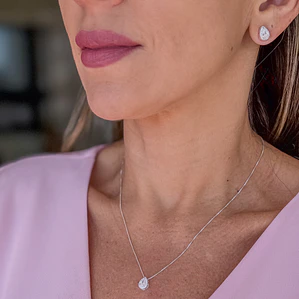 Conjunto Prata 925 Gota