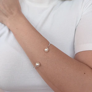 Bracelete Fino Perola 