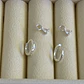 Argola Cravejada Pingente Prata 925 - Thumbnail 2