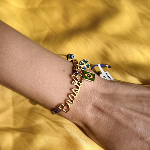 Pulseira Brasil com Regularem 