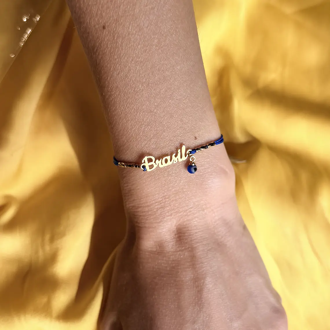 Pulseira Brasil com Regulagem  1