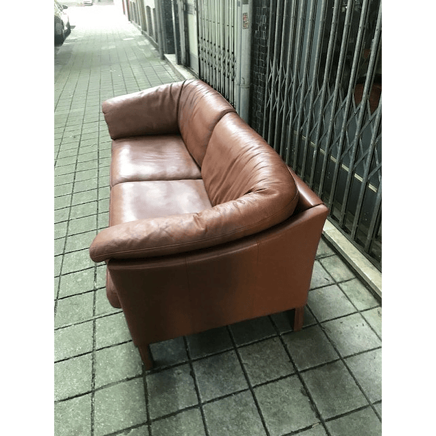 sofa leather by Mogens Hansen 
