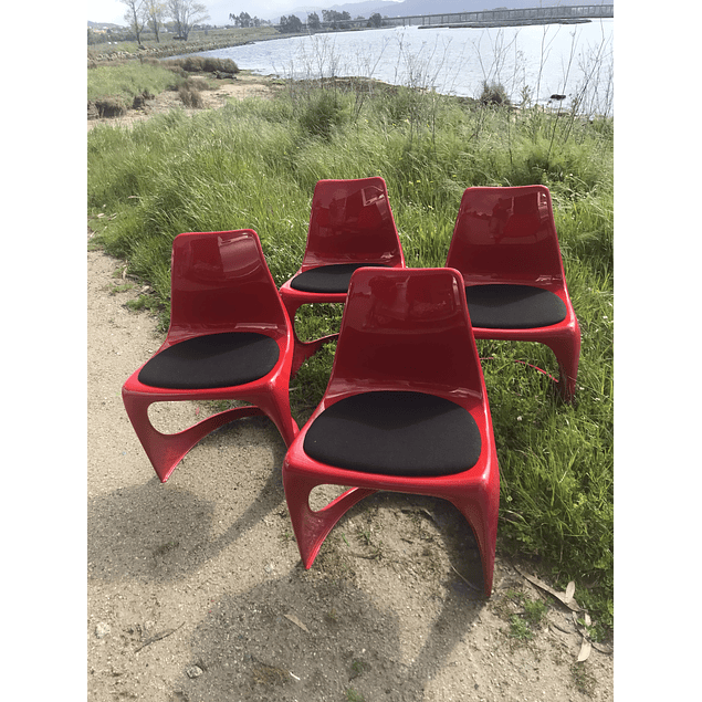 Vintage Scandinavian Dining chairs by Steen Ostergaad for cado