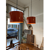 Danish Pendant Lights by Friis and Moltke for Lampas, Set of 2