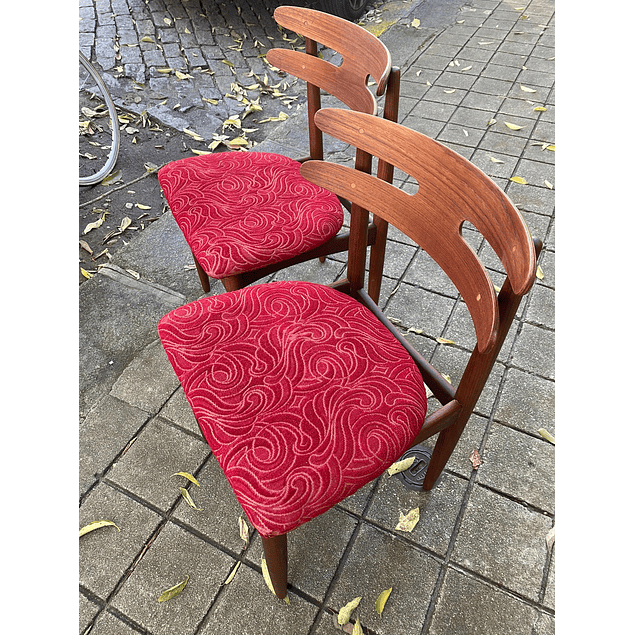 Model 178 Teak Dining Chairs by Johannes Andersen for Bramin, 1960s, Set of 4