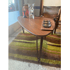 Vintage Teak Tripod Coffee Table by BC Mobler