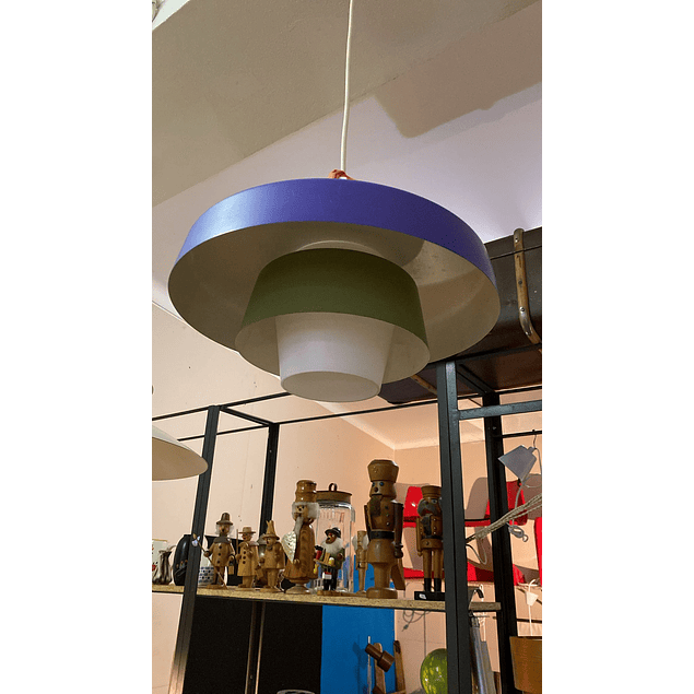 Vintage Ceiling Lamp by Louis Kalff Model HL1128