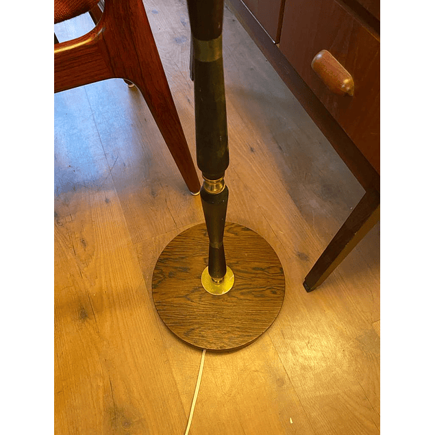 Mid century rosewood floor lamp