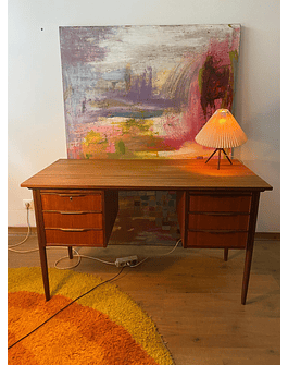 Mid century teak desk 