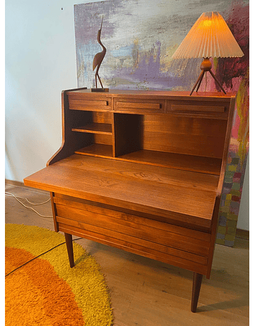 Vintage teak secretary 