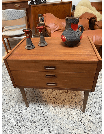 Mid century teak night stand 