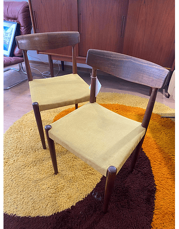 Danish Teak Dining Chairs by Knead Faersch – Mid-Century Modern Design